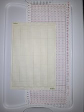 Brother Studio Singer Silver 24 StitchBlank Punchcard For Machine Knitting
