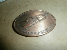 Vintage Metal Belt Buckle M109 ADS Military Tank