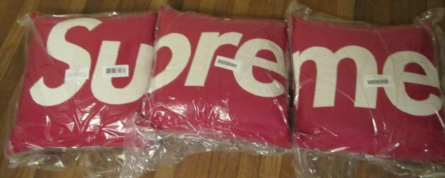 Supreme Jules Pansu Pillows Set of 3 Red SS22 Supreme New York