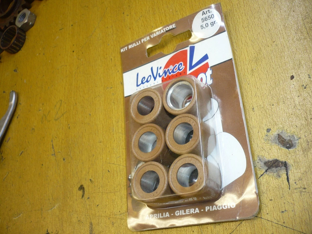 Leovince Rullo Per Variatore Scooter, 26 X 12,85 Mm, Peso 19 G, Per Prestazioni Ottimali