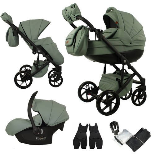 Passeggino MOMMO AAA 3 in 1 eco pelle - sedile Cosmo I Size - Foto 53 di 146