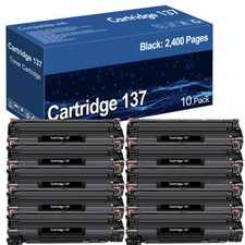 10x CRG137 Toner Cartridge for Canon 137 ImageClass LBP151dw MF244dw MF247dw