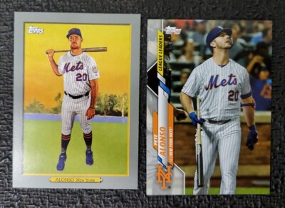 2020 Topps Pete Alonso Turkey Red TR-63 plus series 1 league leaders 