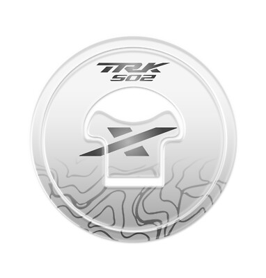 Autocollant Résine 3D Protection Bouchon Essence – Compatible Yamaha Tracer 9 GT + 2025 – Bleu Cobalt