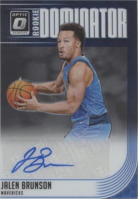 2018-19 Panini Donruss Optic - Jalen Brunson #RD-JBR - 1 of 2