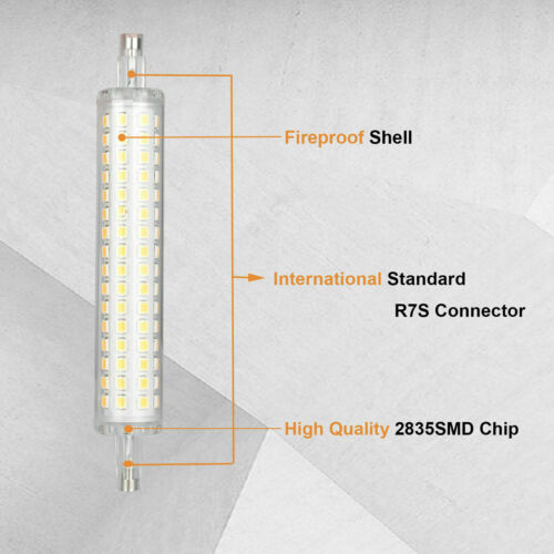 R7S COB LED 78mm 118mm Lamp Bulb 12W 16W 2835 SMD Replace Halogen Light Bulbs SS - Picture 3 of 14