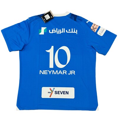 2023/24 Al Hilal Home Jersey #10 Neymar Jr XL PUMA Soccer Saudi