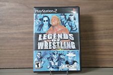 Legends of Wrestling (Sony PlayStation 2 , 2001) Resurfaced Complete Tested