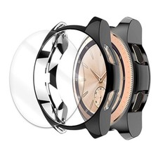 Tempered Glass Screen Protector Case Cover f Samsung Galaxy Watch 46mm SM-R805U