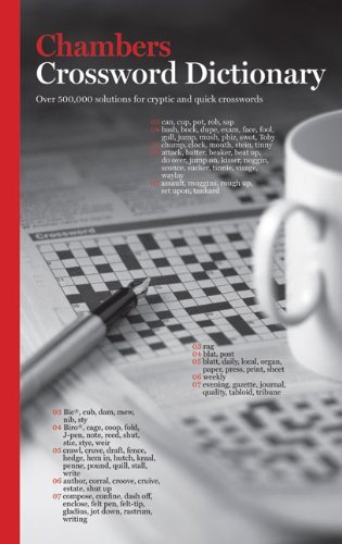 BOOK-Chambers Crossword Dictionary, 2nd edition,Hazel Norris