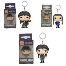 Funko Wednesday Addams Pop Keychain Action Model