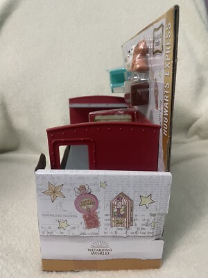 Harry Potter – Poudlard Express Magical Minis Avec 2 Figurines Exclusives Et 12 Accessoires – Train Jouet Wizarding World Dès 6 Ans
