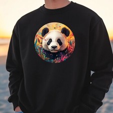 Panda Portrait Sweatshirt Cosy and Perfect for Any Occasion S to 4XL