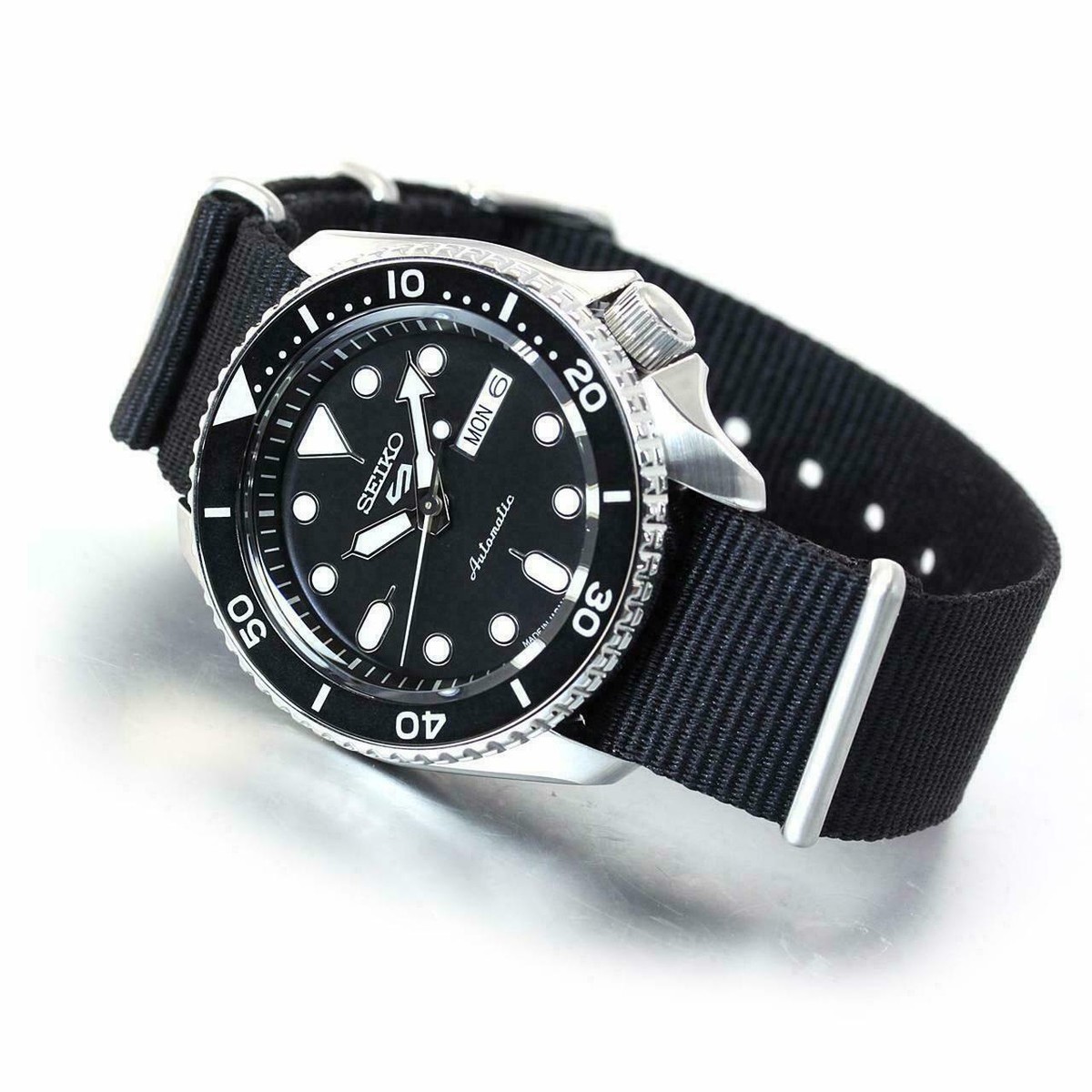 Seiko 5 Sports Style Nylon Strap Automatic Men's Watch