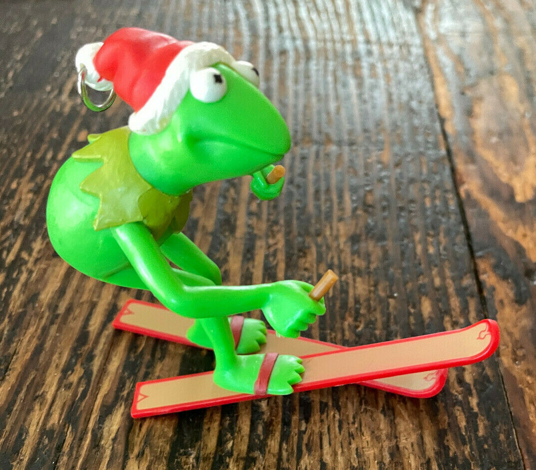 1982 Kermit the Frog Skiing Ornament Hallmark Keepsake QX4956 Jim