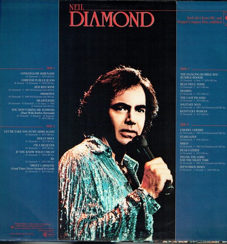 2 x Vinyl, LP - Neil Diamond – Diamonds - 24 Welterfolge - Forever In Blue Jeans - 第 2/3 張圖片