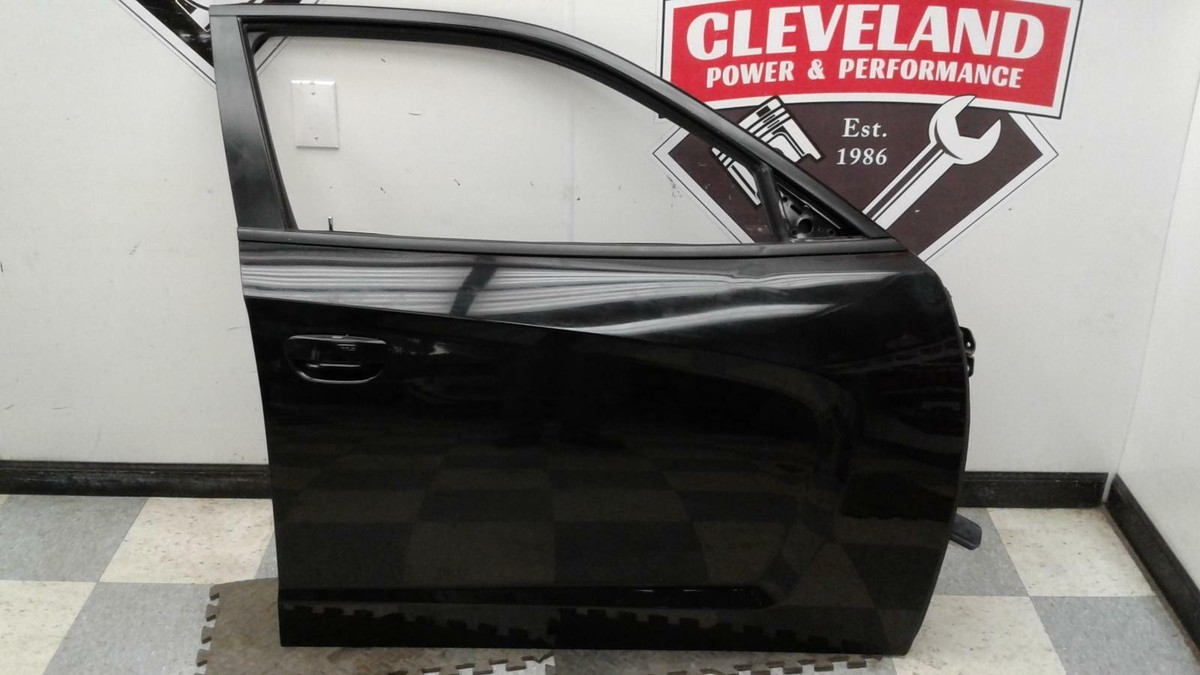 DENT 2011-2014 Dodge Charger OEM Right Passenger Front Door Black