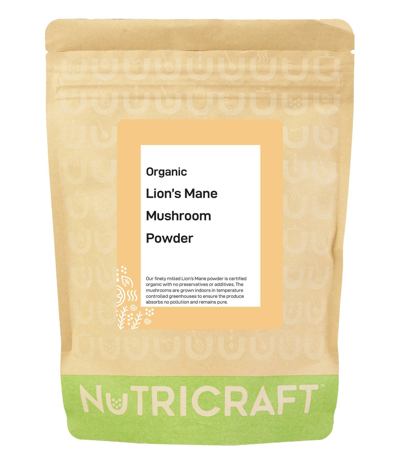 500g organic LION'S MANE MUSHROOM POWDER by NUTRICRAFT™ - immune booster
