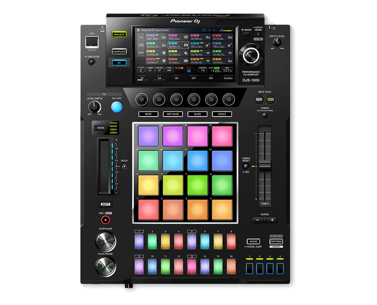 Pioneer Dj DJS-1000 パフォーマンス DJサンプラー 中古美品 Pioneer DJ DJS-1000 DJ Sampler DJS1000 with CDJ Layout