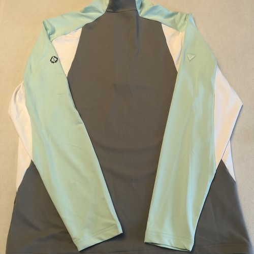 Level Wear Golf Insight Stretch Poly Spandex 1/4 Zip Men Sz Medium Long Sleeve - Picture 7 of 8
