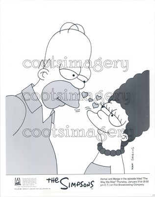 1990 Homer Marge Romance The Way We Was Simpsons Animated TV