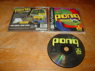 Pong : The Next Level (Sony PlayStation, 1999) CIB Complete