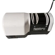 Chefs Choice 210 Hybrid Electric Knife Sharpener Diamond Hone With Manual Tested