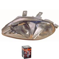 Scheinwerfer Rechts H4 FüR Honda Civic VI Hatchback Stufenheck Inklusive Lampen