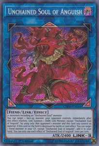 Unchained Soul of Anguish - CHIM-EN044 - Secret Rare - 1st Edition x1 - Near Min