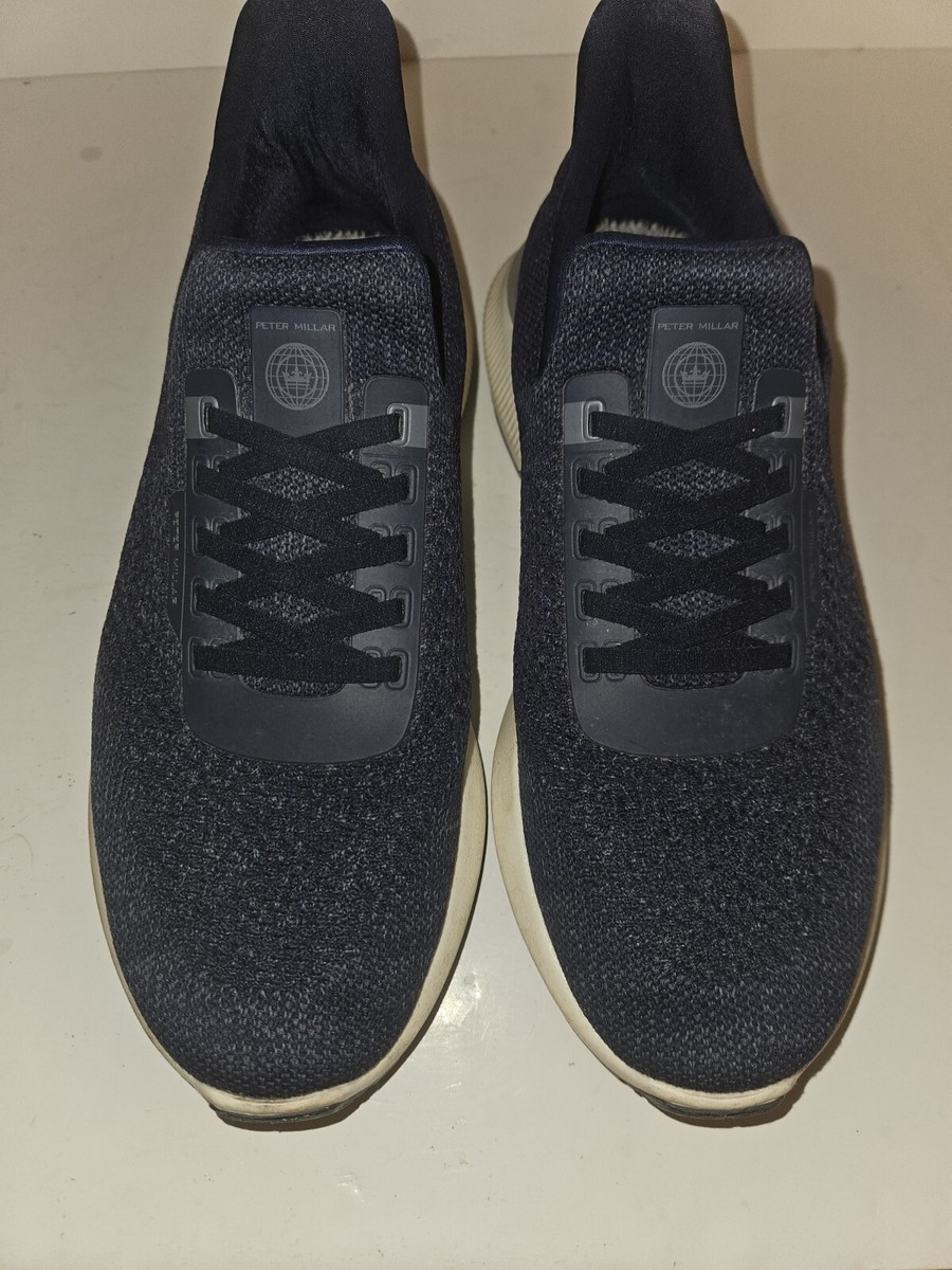 Peter Millar Hyperlight Apollo Moon Gray Knit Slip-On Shoes‎ Men\'s Sz 12 Peter Millar Hyperlight Apollo Shoe Men main image 2