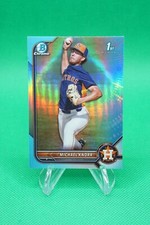 2022 Bowman Draft Base Chrome Sky Blue Refractor #BDC-120 Michael Knorr LPN