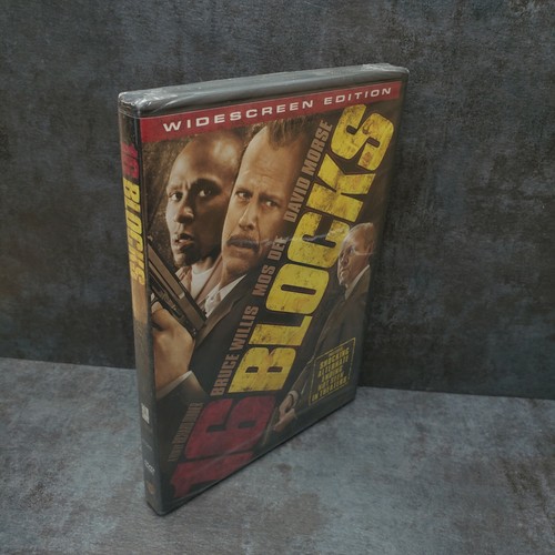 16 Blocks (DVD, 2006, Widescreen) Bruce Willis NEW, SEALED - Imagen 3 de 4