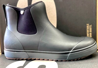 Bogs Kicker Rain Neo Waterproof Black Boots for Men's 73105-001
