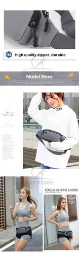 Outtobe Sports Waist Pack Bag Pouches Waterproof Jogging Belt Outdoor men women - 第 4/9 張圖片