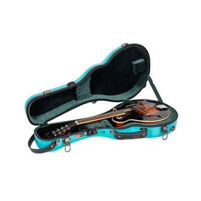 Crossrock Mandolinenkoffer konturiert für F-Style (passend für Gibson F5)