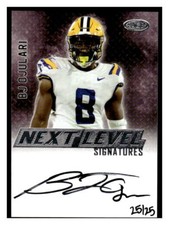 2023 SAGE HIT #NLS-BJO BJ Ojulari Next Level Signatures Silver (Low Series) #/25