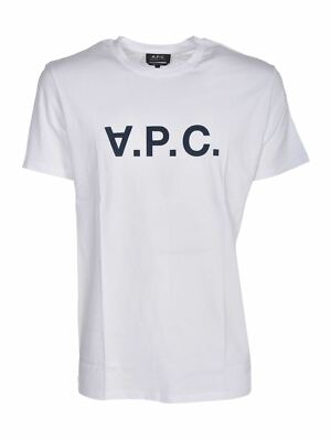 A.P.C. ホワイト Tシャツ Lサイズ ロゴプリント s-l400.jpg