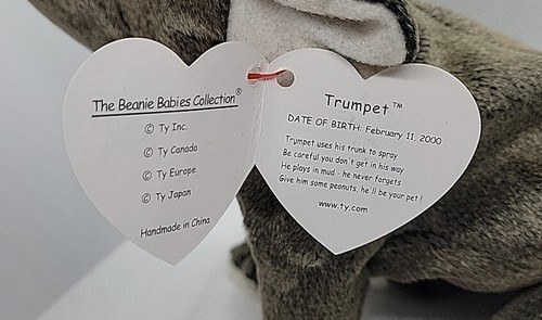 Ty Beanie Baby Trumpet - MWMT (Elephant 2000) - Imagen 6 de 6