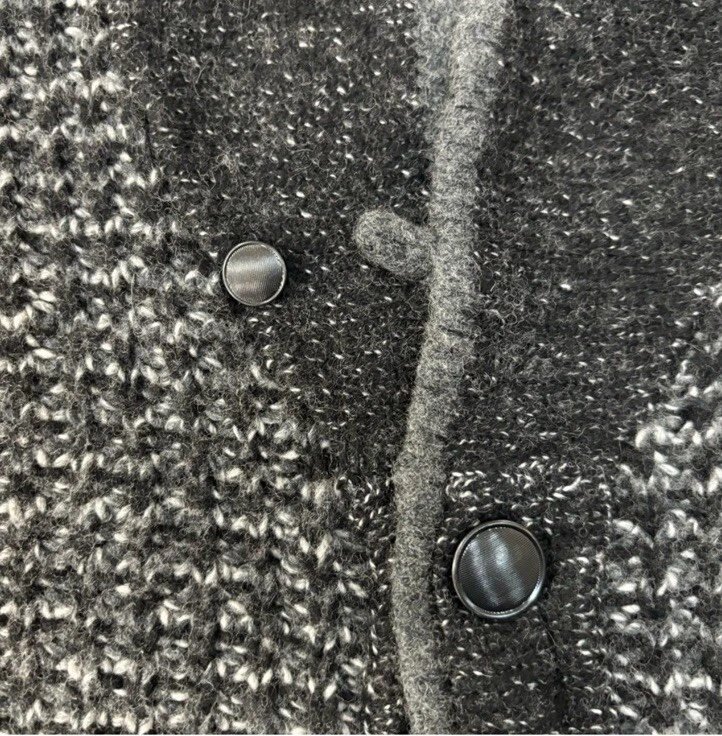 Rag & Bone x Neiman Marcus Cardigan Men’s XL Target Gray Wool Blend Sweater - Image 3 of 4