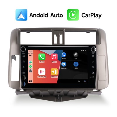 Autoradio RDS DAB CarPlay SWC Toyota Prado 2010-2013 Android Auto FM/AM BT IPS
