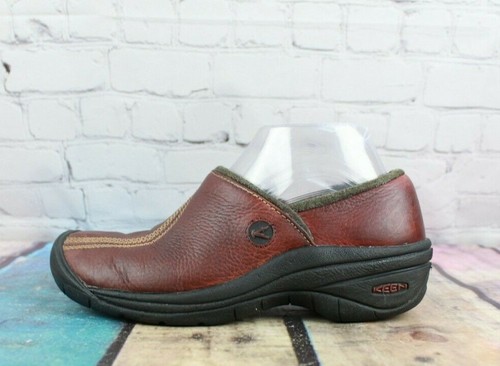 keen leather clogs