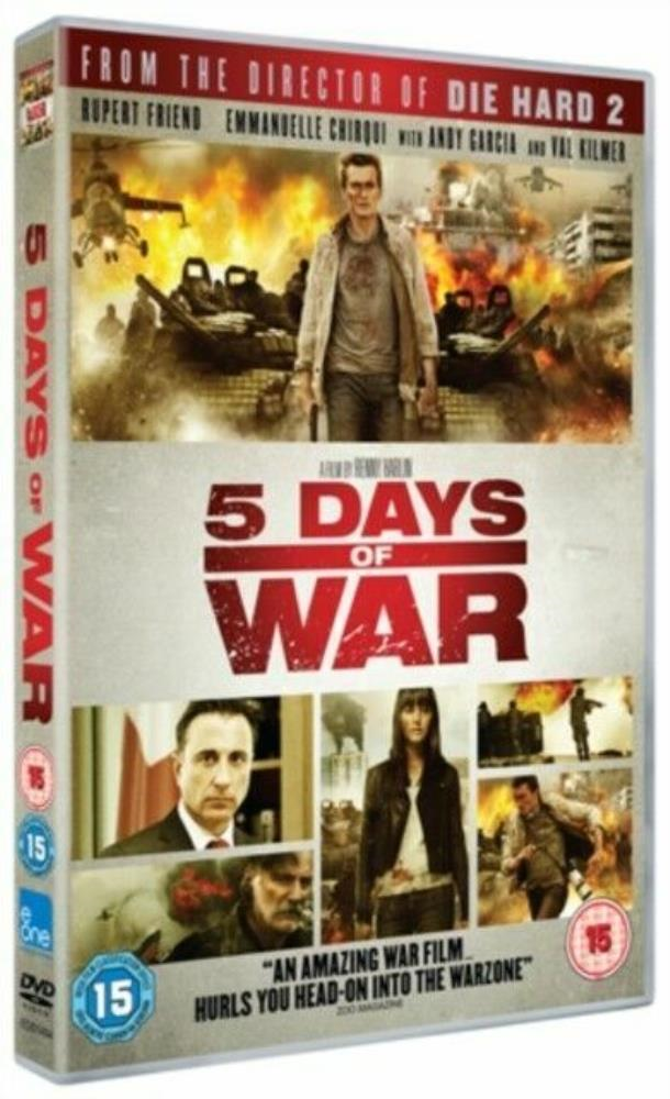 5 Days of War DVD (2011) FREE SHIPPING
