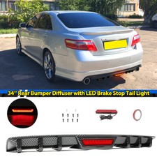 For Toyota Camry Se Xse Le Rear Lip Bumper Valance Diffuser Lip Spoiler Body Kit