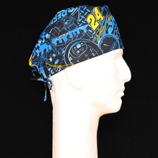 Jeff Gordon Nascar Race Car  24 Theme Scrub Hat
