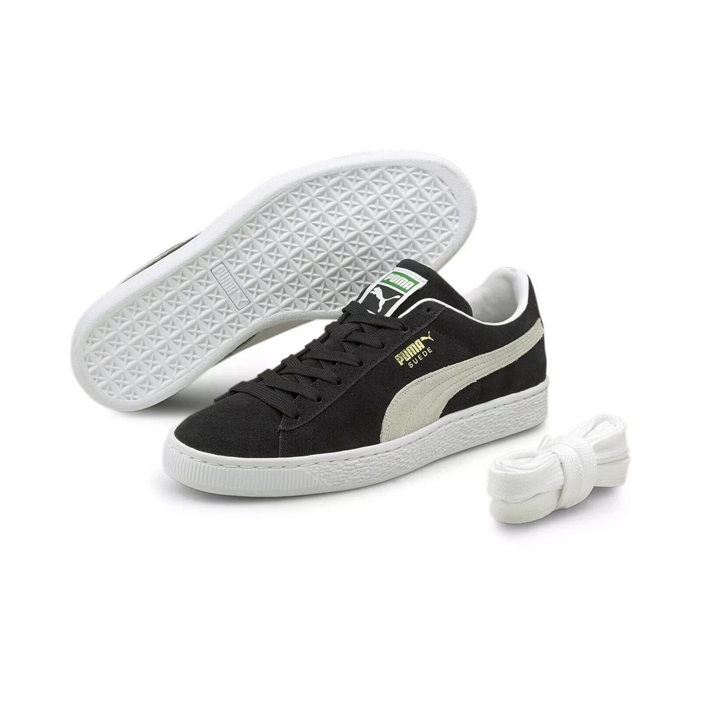 Puma Suede Classic Black Mens Size 9 Lifestyle Sneakers