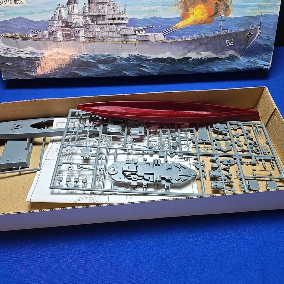 Hobby Models Mini Hobby Models US Battleship BB-62 New Jersey #80907 30cm Scale ...