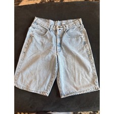 Vintage Marithe Francois Girbaud Denim Shorts Light Wash Y2K Baggy Made in USA