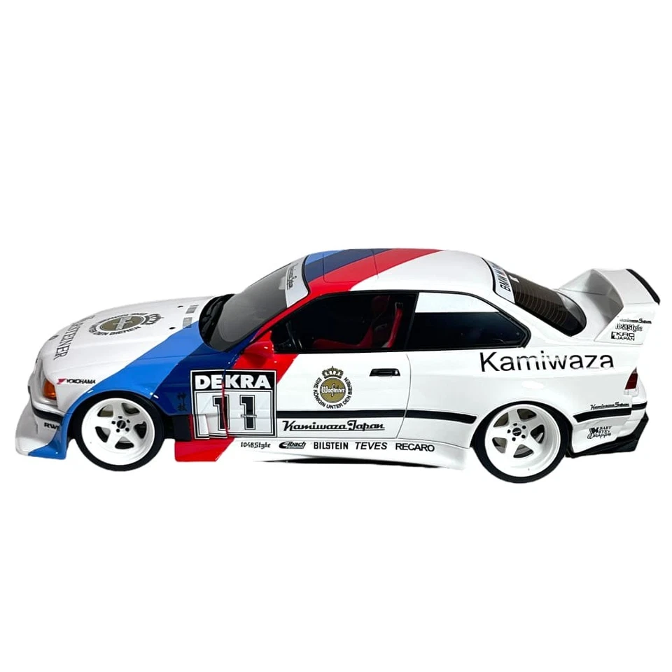Modellino Auto Ottomobile 1/18 BMW E36 #11 Khyzyl Saleem White 2024 - Immagine 3 di 4