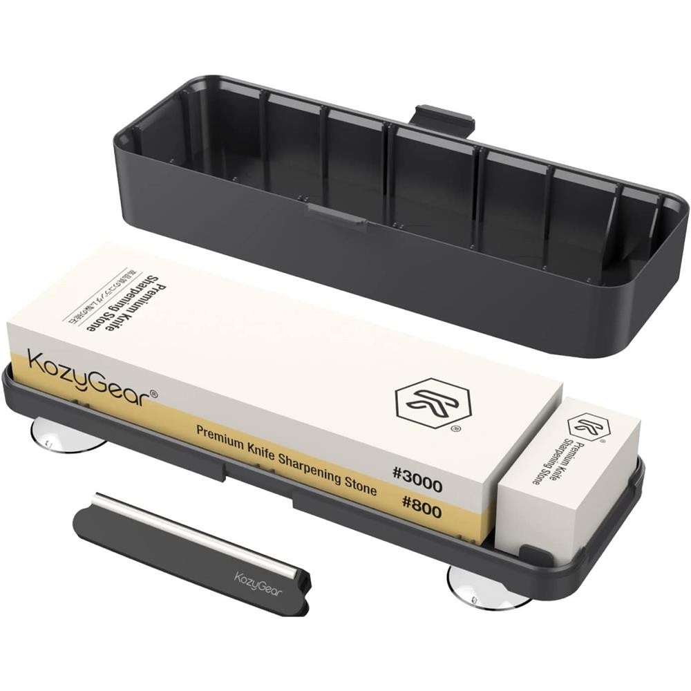 KozyGear Premium Messer Schleifstein - двойник Мессершарфера из Шлейфхильфа