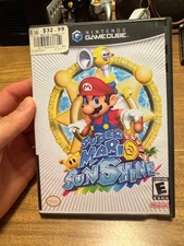 Super Mario Sunshine (Nintendo Gamecube) near-CIB complete video game SMS